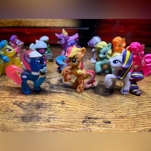Vintage Lot of 14 MLP My Little Pony 90s And 2000s, Horse Riding, Horse Dolls - Picture 3 of 6
